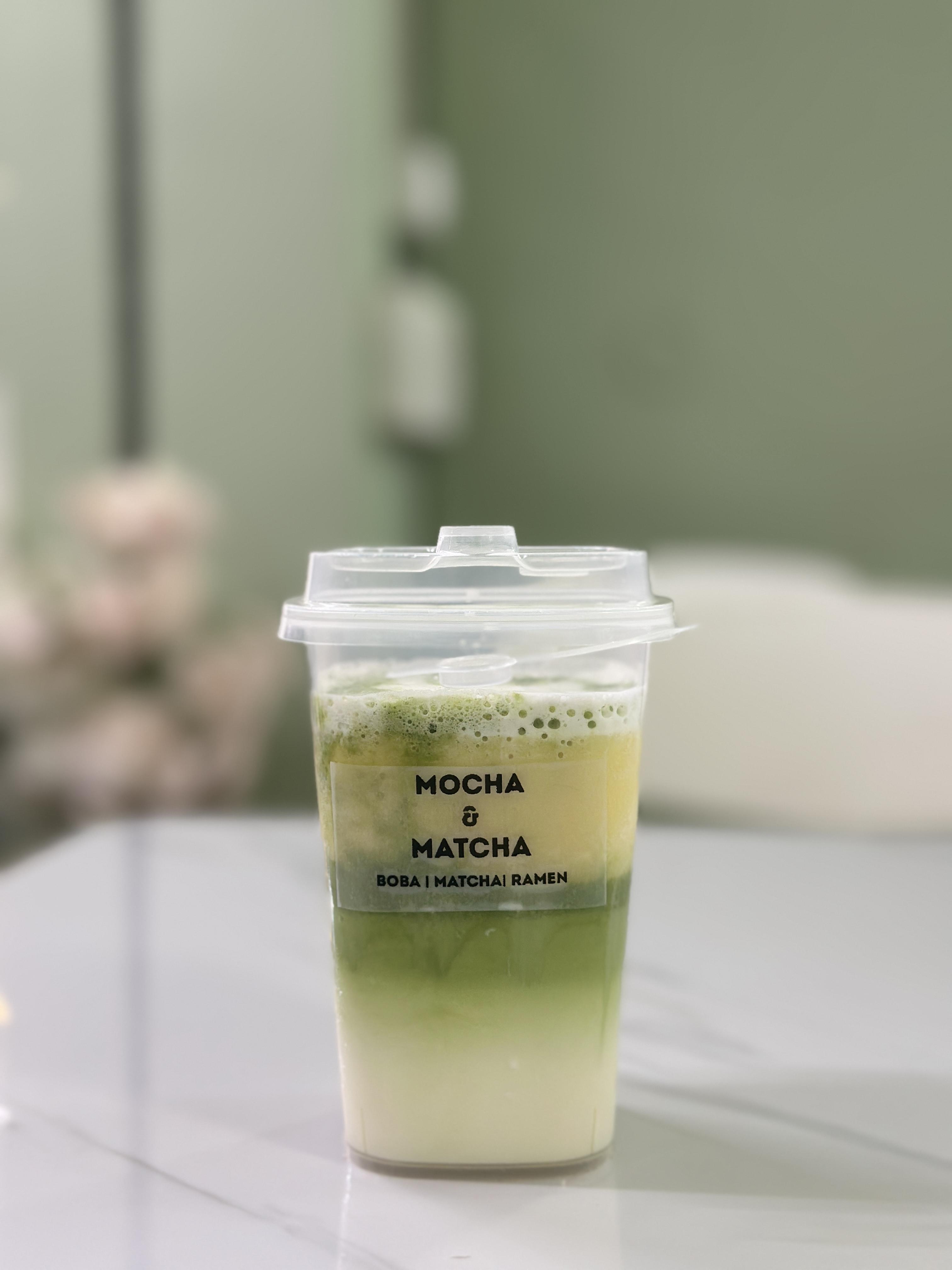Mango Matcha - sweet layers of mango and premium Japanese matcha