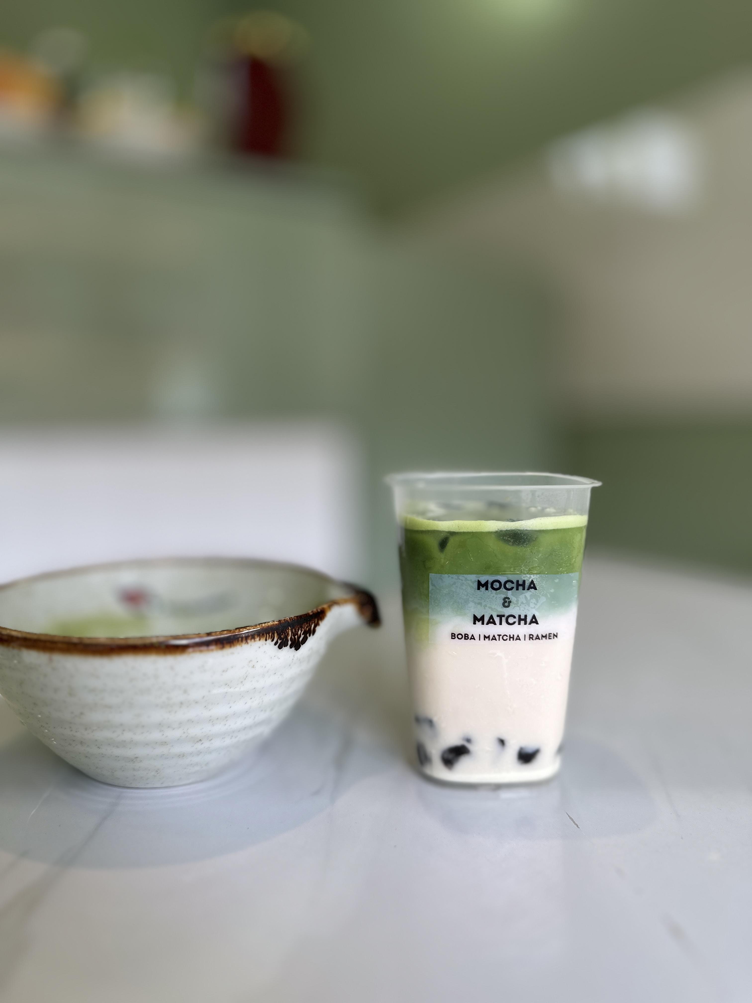 Matcha Boba - premium Japanese matcha with tapioca pearls