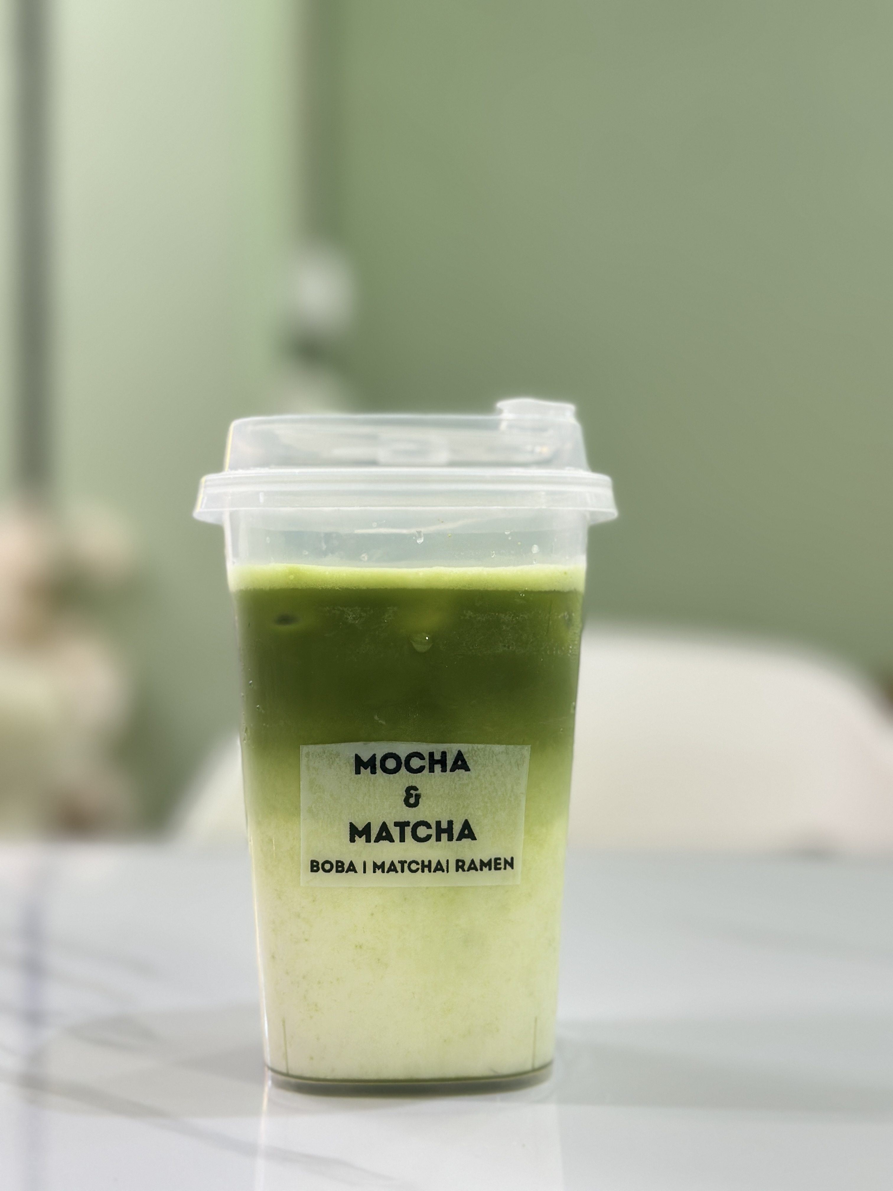 Plain Matcha - Traditional Japanese matcha tea prepared with ceremonial-grade matcha powder.